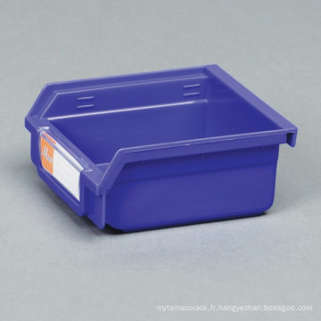 Bacs de rangement empilables en plastique